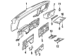 Oldsmobile 98 Ashtray Diagram - 22511761