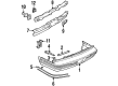 Oldsmobile 88 Bumper Cover Diagram - 25664980