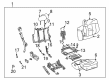 Chevy Silverado 3500 Seat Covers Diagram - 88976849