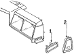 Buick Electra Side Marker Light Diagram - 916488