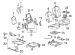 Buick Terraza Seat Covers Diagram - 89044277