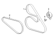 Cadillac CT5 Serpentine Belt Diagram - 12678130