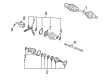 Pontiac Bonneville Axle Shaft Diagram - 26073387