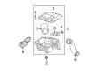 Chevy HHR Air Hose Diagram - 15909461