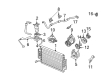 Chevy Malibu A/C Compressor Diagram - 89018888