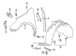 Buick Envision Fender Diagram - 84983931