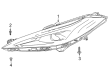 Chevy Corvette Headlight Diagram - 84826266