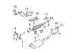 Chevy S10 Muffler Diagram - 12546140