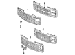 Chevy Blazer Grille Diagram - 88960431