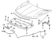 Chevy Traverse Limited Weather Strip Diagram - 23450460
