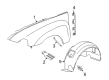 Chevy SSR Fender Diagram - 15773730