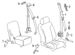 Chevy Silverado 1500 Seat Belt Diagram - 84599989