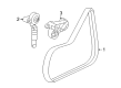 Chevy Cobalt V-Belt Diagram - 12585151