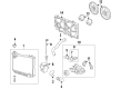 Chevy SSR Water Pump Gasket Diagram - 12630223