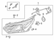 Chevy Equinox Headlight Diagram - 19434549