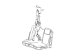 Cadillac SRX Seat Belt Diagram - 89025632