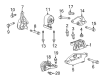 Buick Motor And Transmission Mount Diagram - 13228306
