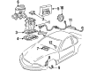 Chevy Cavalier ABS Pump And Motor Assembly Diagram - 18060810