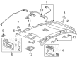 Chevy Cruze Interior Door Handle Diagram - 95228593