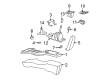 Pontiac Center Console Diagram - 22623967