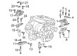 GMC Sierra EV Belt Tensioner Bolt Diagram - 11588742