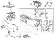 Buick Cascada Center Console Base Diagram - 39094671