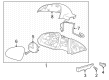 Buick Car Mirror Diagram - 22960084