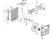 Chevy Colorado Radiator fan Diagram - 84188457