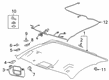 GMC Sierra 1500 Dome Light Connector Diagram - 86520290