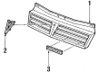 Pontiac LeMans Grille Diagram - 90263689