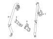 Chevy Bolt EUV Seat Belt Diagram - 42800774