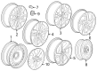 Chevy Trailblazer Spare Wheel Diagram - 42533118