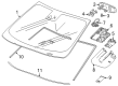 Chevy Trax Windshield Diagram - 42905968