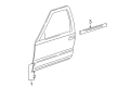 Chevy Trailblazer EXT Weather Strip Diagram - 25864093