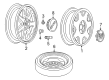 Cadillac Eldorado Wheel Cover Diagram - 3542617