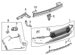 Chevy Equinox EV Bumper Diagram - 85047695