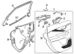 Chevy Blazer EV Door Moldings Diagram - 26345142