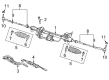 Chevy Steering Gear Box Diagram - 92289255