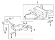 Chevy Colorado Oil Cooler Hose Diagram - 85111858