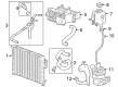 Chevy Silverado 1500 LTD Radiator Hose Diagram - 85510541