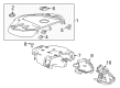 Chevy Camaro Engine Cover Diagram - 12703608