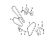 Buick Lucerne Serpentine Belt Diagram - 12646194