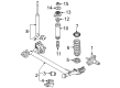 Pontiac G3 Axle Shaft Diagram - 96494500
