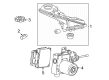 Chevy Equinox ABS Control Module Diagram - 26481495