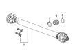 Chevy Suburban Drive Shaft Diagram - 86826757