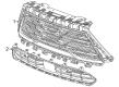Buick Enclave Grille Diagram - 85105520