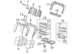 Chevy Impala Seat Cushion Diagram - 19123499