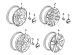 GMC Sierra 1500 Limited Spare Wheel Diagram - 22963360