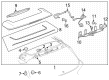 Buick Encore GX Spoiler Diagram - 42854884