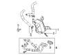 Cadillac CT5 Transmission Oil Cooler Hose Diagram - 24044363